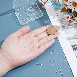 24Pcs 3 Style 925 Sterling Silver Earring Hooks&nbsp;STER-ME0001-22