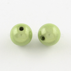 Spray Painted Acrylic Beads&nbsp;MACR-Q154-20mm-014