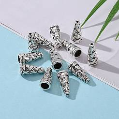 Tibetan Style Alloy Bead Cone&nbsp;TIBEB-00821-AS-NF