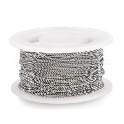 Tarnish Resistant 304 Stainless Steel Twisted Chains&nbsp;CHS-H007-70P