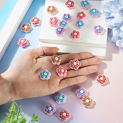 30Pcs Opaque Resin Cabochons&nbsp;RESI-TA0005-79E