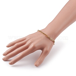 304 Stainless Steel Figaro Chain Bracelets&nbsp;BJEW-JB05838