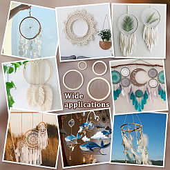 24Pcs 4 Styles Unfinished Wood Pieces&nbsp;WOOD-OC0004-08