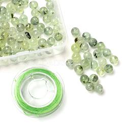 DIY Natural Prehnite Beads Jewelry Set Making&nbsp;DIY-LS0002-71