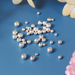 50Pcs 5 Styles 925 Sterling Silver Beads&nbsp;STER-TA0001-18