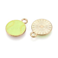 Alloy & Enamel Pendants&nbsp;ENAM-T021-70G