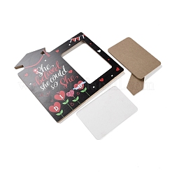 Graduate Theme Wooden Photo Frame&nbsp;AJEW-D069-01E