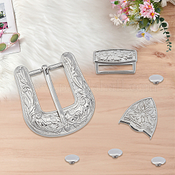 1Pc Belt Alloy Buckle Sets&nbsp;FIND-GF0008-76P