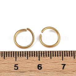 304 Stainless Steel Open Jump Rings&nbsp;STAS-Z137-01G-11