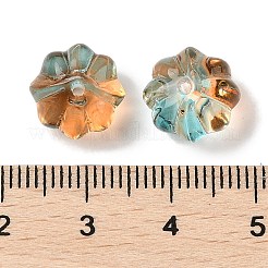 Transparent Spray Paint Glass Beads&nbsp;GLAA-Z011-10B