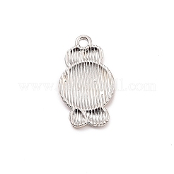Alloy Enamel Pendants&nbsp;ENAM-M055-34P