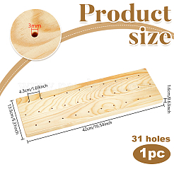 Pine Wood Dessert Display Pedestals&nbsp;ODIS-WH0095-022A