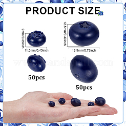 100Pcs 2 Styles PVC Home Decoration&nbsp;AJEW-PH0007-91