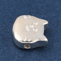 925 Sterling Silver Cat Shape Beads&nbsp;STER-R013-06S