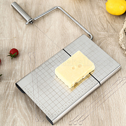 304 Stainless Steel Cheese Slicer Butter Cutting Wire&nbsp;STAS-WH0044-22P