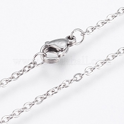 304 Stainless Steel Pendant  Necklaces&nbsp;NJEW-P224-08P
