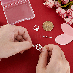 2Pcs 925 Sterling Silver Toggle Clasps&nbsp;FIND-PH0022-60