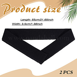 Cotton Elastic Ribbing Fabric for Cuffs&nbsp;DIY-WH0308-804C
