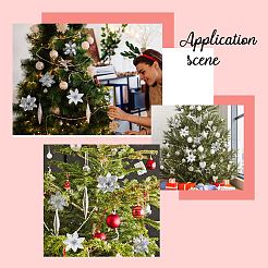 Christmas Theme Decoration 28Pcs Plastic Artificial Flower & Plant&nbsp;DIY-FH0003-14