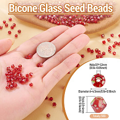 Picasso Baking Paint Glass Seed Beads&nbsp;SEED-TA0001-62I