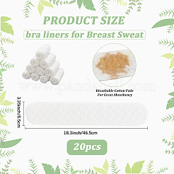 Breathable Cotton Reusable Breast Pads&nbsp;DIY-WH20048-008