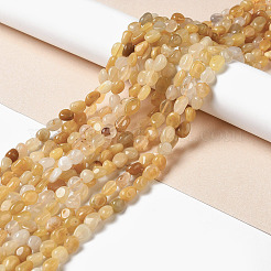 Natural Yellow Aventurine Beads Strands&nbsp;G-I351-A02