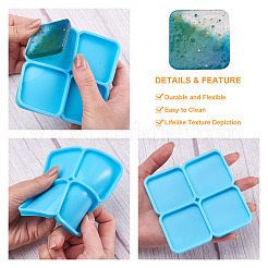 4Pcs 4 Style DIY Silicone Molds&nbsp;DIY-BG0001-23