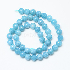 Natural Quartz Beads Strands&nbsp;X-G-R345-8mm-29-1