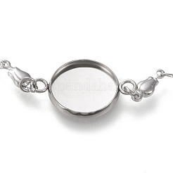 Tarnish Resistant Valentine's Day 304 Stainless Steel Bracelet Making&nbsp;STAS-L248-007P-A