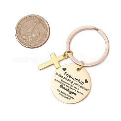 304 Stainless Steel & Alloy Keychain&nbsp;KEYC-JKC01148