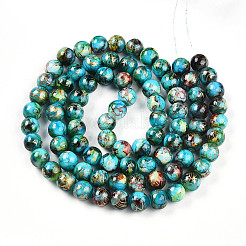 Baking Paint Glass Beads&nbsp;X1-DGLA-N003-10mm-B08
