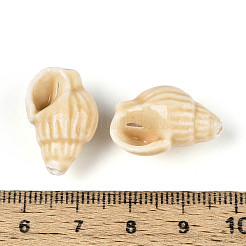 Handmade Printed Porcelain Beads&nbsp;PORC-T133-01F-01