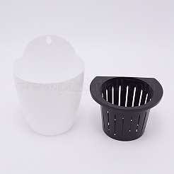 Wall Hanging Plastic Planter Container Vase&nbsp;AJEW-WH0155-56C