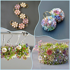 24 Styles Two Cut Glass Seed Beads&nbsp;SEED-SP0001-04