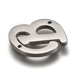 Non-Tarnish 304 Stainless Steel Links Connectors&nbsp;STAS-Y006-60P-B