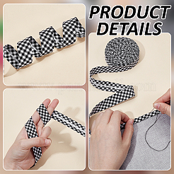 Cotton Tartan Ribbon&nbsp;OCOR-WH0036-51C