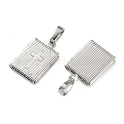 Brass Locket Pendants&nbsp;KK-D221-01P