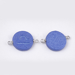 Handmade Porcelain Links connectors&nbsp;PORC-T002-124K
