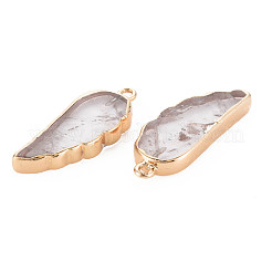 Natural Quartz Crystal Pendants&nbsp;G-N326-127-A02