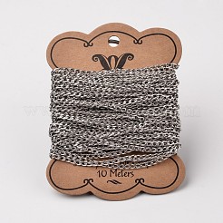 Tarnish Resistant 304 Stainless Steel Twisted Chains Curb Chains&nbsp;CHS-L015-26