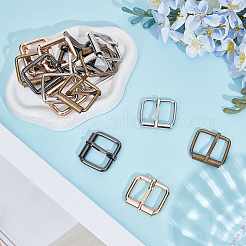 16Pcs 4 Colors Alloy Roller Buckles for Bag Strap Connector&nbsp;DIY-GF0013-71