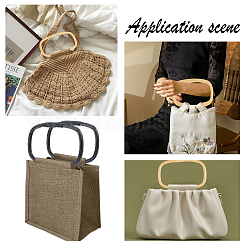 4Pcs 2 Colors Rattan Woven Bag Handles&nbsp;FIND-PH0004-96