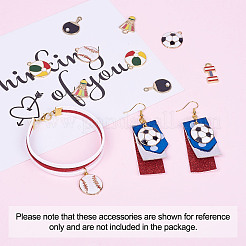 Alloy Enamel Pendants&nbsp;ENAM-TA0002-08