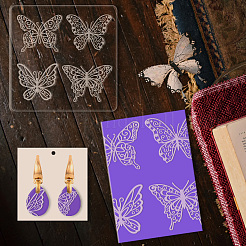 Acrylic Clay Texture Boards&nbsp;DIY-WH0498-0017