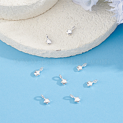 8Pcs 925 Sterling Silver Charms&nbsp;STER-BBC0009-94