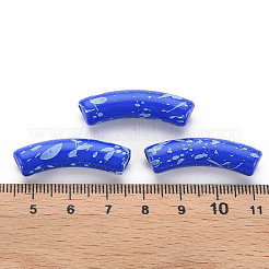 Opaque Spray Painted Acrylic Beads&nbsp;X1-MACR-S372-002F-B02