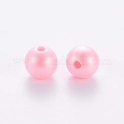Opaque Acrylic Beads&nbsp;X-MACR-S370-H10mm