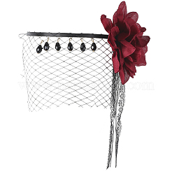 Nylon and Polyester and PP Plastic Halloween Headwear for Women Girls&nbsp;OHAR-WH20012-03