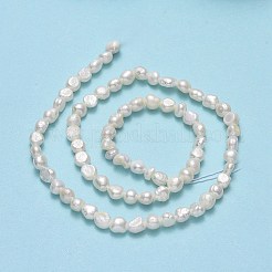 Natural Cultured Freshwater Pearl Beads Strands&nbsp;PEAR-A005-14-01A-X