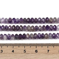 Natural Amethyst Beads Strands&nbsp;LS-G-RM2025-C53-3x5mm